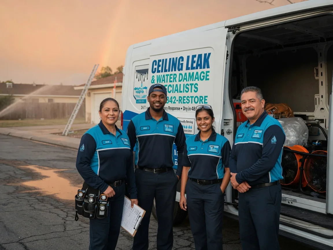 Ceiling Leak Cleanup company in Irasburg, VT